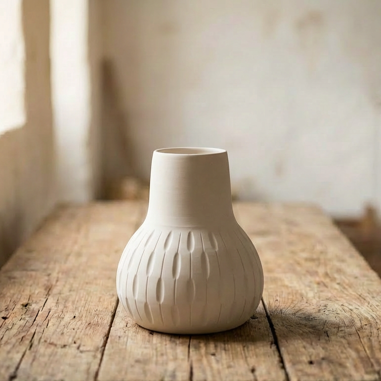 Drejad stor vas päronform AXET